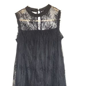 Black laced dress